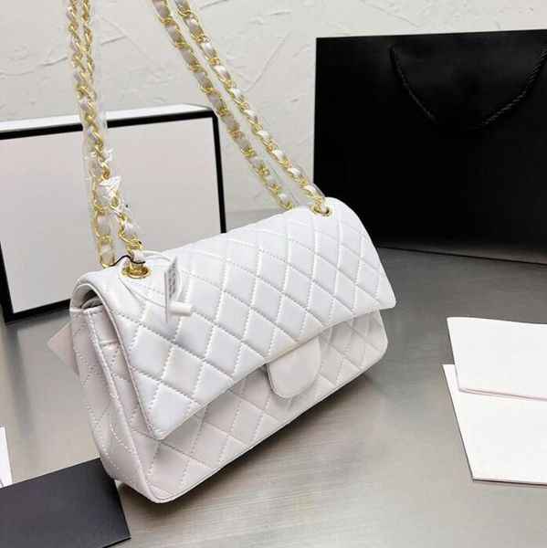 tz iridescent pink white double flap bags classic quilted gold/silver metal hardware matelasse chain crossbody shoulder luxury designer tote
tz iridescent pink white double flap bags classic quilted gold/silver metal hardware matelasse chain crossbody shoulder luxury designer tote