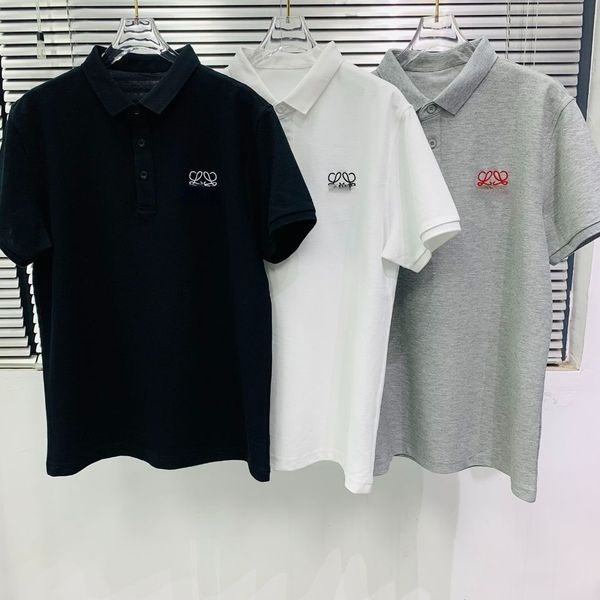 high-end men's polo shirt lapel embroidered cotton short-sleeved loose casual t-shirt 2022 summer new trend, White;black
high-end men's polo shirt lapel embroidered cotton short-sleeved loose casual t-shirt 2022 summer new trend, White;black