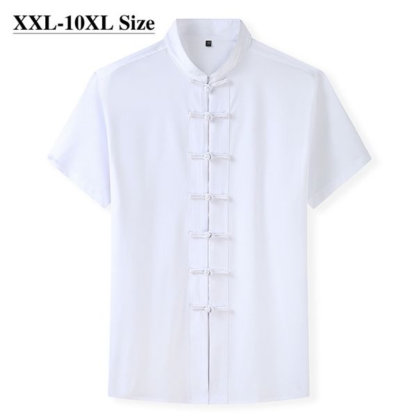 plus size 7xl 8xl 10xl summer tang suit men s short sleeve shirt chinese traditional 4 colors loose casual male kung fu shirts 220621, White;black
plus size 7xl 8xl 10xl summer tang suit men s short sleeve shirt chinese traditional 4 colors loose casual male kung fu shirts 220621, White;black