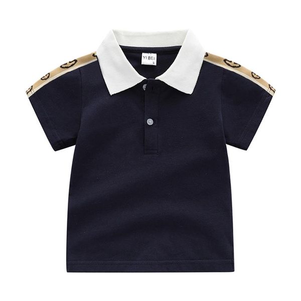 baby polo t shirt designer kids short sleeves baby polos shirts boys embroidery girl cotton black white clothes 90-130cm2313, White;black
baby polo t shirt designer kids short sleeves baby polos shirts boys embroidery girl cotton black white clothes 90-130cm2313, White;black