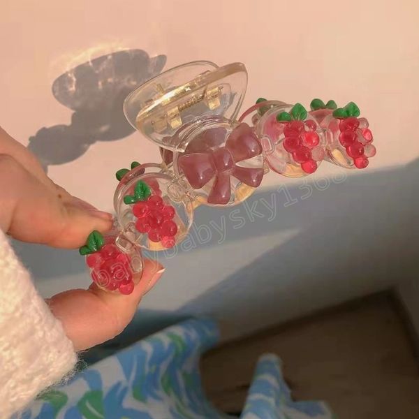 cute cartoon transparent hair claws fruit clamps girls flower headwear kids hair clip child hair accessory, Slivery;white
cute cartoon transparent hair claws fruit clamps girls flower headwear kids hair clip child hair accessory, Slivery;white