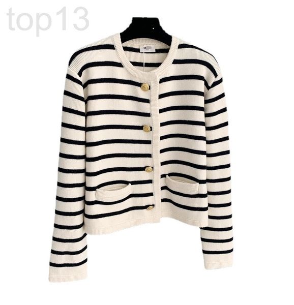 women's knits & tees designer c lin ~ gulinaza same black and white stripe contrast color knitted cardigan women's round neck sing
women's knits & tees designer c lin ~ gulinaza same black and white stripe contrast color knitted cardigan women's round neck sing