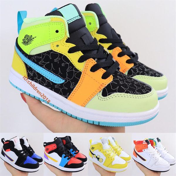 jumpman 1 1s mid kids basketball shoes 2020 aurora green multi-color bred toe dynamic yellow floral lakers 3 toddler sneakers 306l, Black
jumpman 1 1s mid kids basketball shoes 2020 aurora green multi-color bred toe dynamic yellow floral lakers 3 toddler sneakers 306l, Black