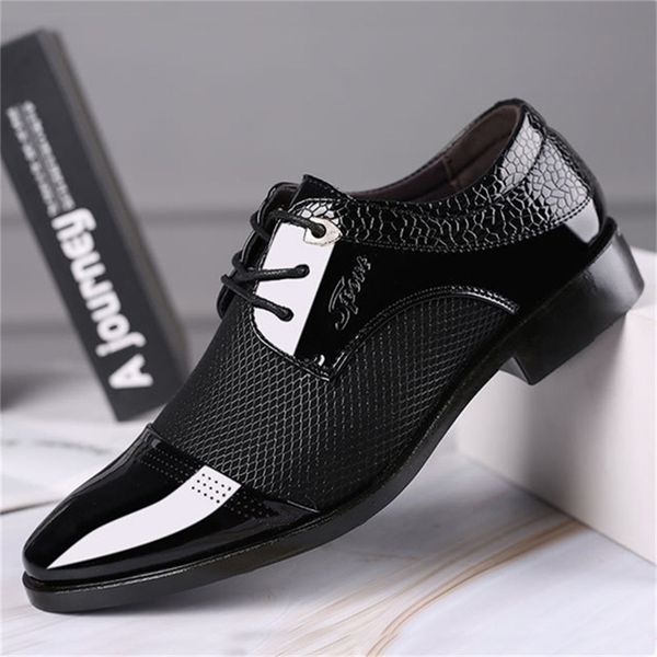 big size men dress shoes quality formal lace up business oxford brand wedding pointy 38 48 220808, Black
big size men dress shoes quality formal lace up business oxford brand wedding pointy 38 48 220808, Black