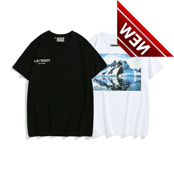 2022 summer fog short sleeve t-shirt men's and women's fashion brand high street essentials round neck loose half snow mountain, White;black
2022 summer fog short sleeve t-shirt men's and women's fashion brand high street essentials round neck loose half snow mountain, White;black