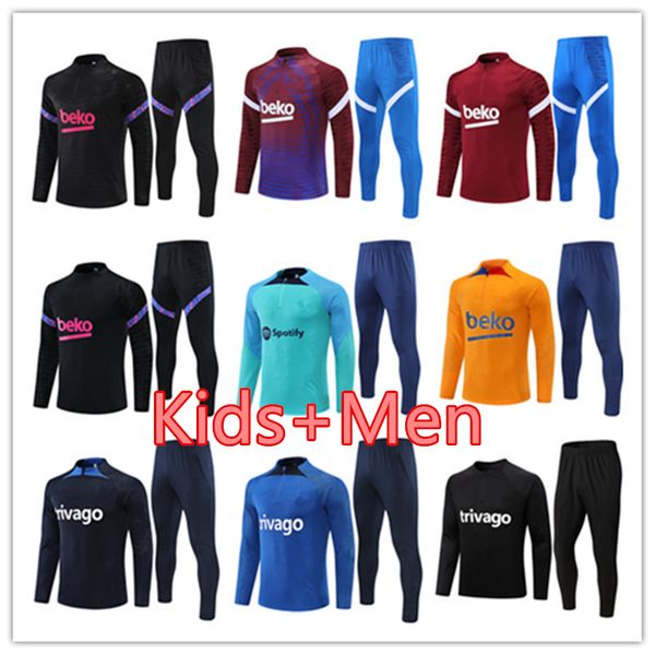 2022 2023 soccer tracksuit psgs jacket futbol 22 23 men lontraining suit set half zipper jackets sleeves survetement sets hommes men footbal, Black
2022 2023 soccer tracksuit psgs jacket futbol 22 23 men lontraining suit set half zipper jackets sleeves survetement sets hommes men footbal, Black