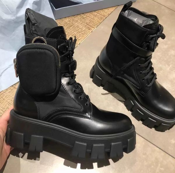 winter luxury motorcycle boots monolith brushed leather nylon combat boot chunky lug sole platform heels fashion booties white black eu35-40
winter luxury motorcycle boots monolith brushed leather nylon combat boot chunky lug sole platform heels fashion booties white black eu35-40