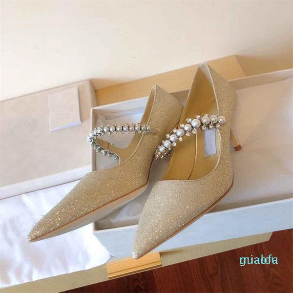 designer-elegant baily sandals bridal dress shoes glitter leather pumps women pearls strap high heels pointed toe party wed jimmys choos ivb, Black
designer-elegant baily sandals bridal dress shoes glitter leather pumps women pearls strap high heels pointed toe party wed jimmys choos ivb, Black