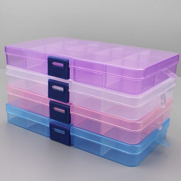 1pcs plastic 6815 storage boxes slots adjustable packaging transparent tool case craft organizer box jewelry accessories 220813, Black
1pcs plastic 6815 storage boxes slots adjustable packaging transparent tool case craft organizer box jewelry accessories 220813, Black