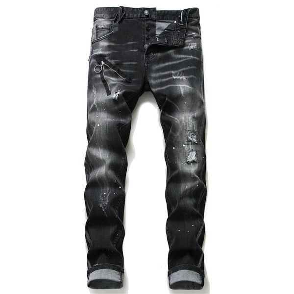 unique mens distressed badge black skinny jeans fashion designer slim fit washed motocycle denim pants panelled hip hop biker trousers nn0cv, Blue
unique mens distressed badge black skinny jeans fashion designer slim fit washed motocycle denim pants panelled hip hop biker trousers nn0cv, Blue