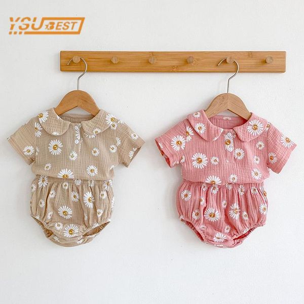 summer infant kids sets baby girls short sleeve daisy printing t-shirt shorts clothing newborn suits clothes, White
summer infant kids sets baby girls short sleeve daisy printing t-shirt shorts clothing newborn suits clothes, White