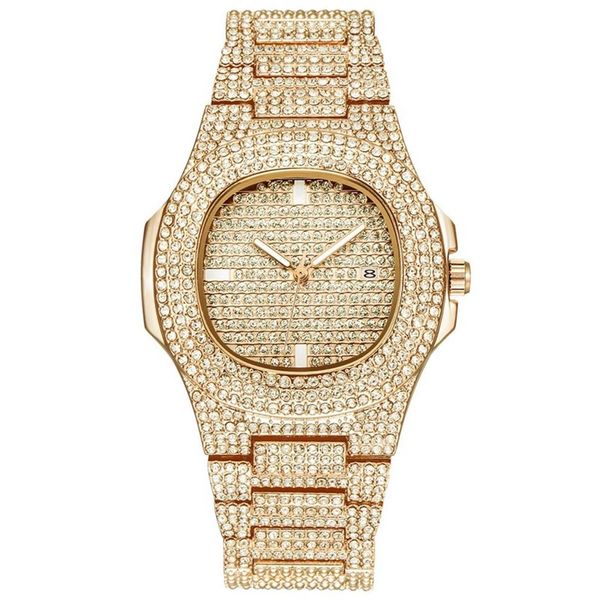 diamond watch for men women hip hop iced out watch men quartz watches stainless steel band business wristwatch man301u, Slivery;brown
diamond watch for men women hip hop iced out watch men quartz watches stainless steel band business wristwatch man301u, Slivery;brown