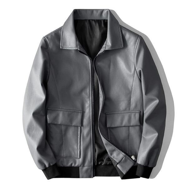 fashion men casual leather jackets autumn spring 2022 new jacket street style male casual stand collar coats mens leather jacket, Black;brown
fashion men casual leather jackets autumn spring 2022 new jacket street style male casual stand collar coats mens leather jacket, Black;brown