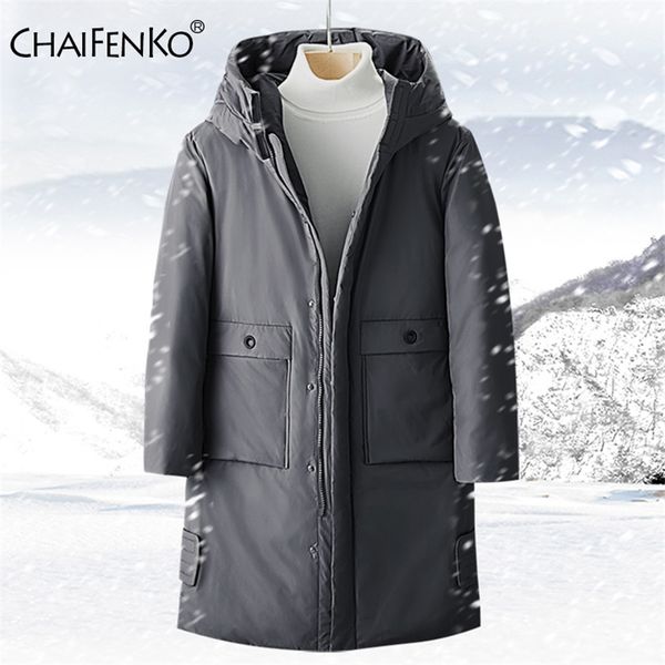 chaifenko brand winter warm down jacket men casual business long thick hooded windbreaker coat men solid fashion parkas men 3xl 201128, Black
chaifenko brand winter warm down jacket men casual business long thick hooded windbreaker coat men solid fashion parkas men 3xl 201128, Black