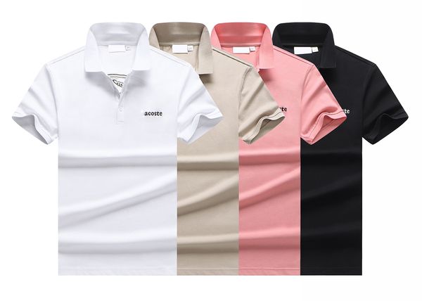 2022 new summer men's t-shirt polo shirt business leader short sleeve designer comfortable fashion casual wear, White;black
2022 new summer men's t-shirt polo shirt business leader short sleeve designer comfortable fashion casual wear, White;black