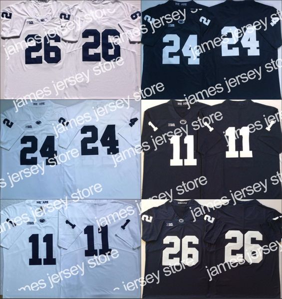 james ncaa penn state nittany lions college 26 saquon barkley 9 trace mcsorley 11 micah parsons 24 miles sanders mens football stitched jers, Black
james ncaa penn state nittany lions college 26 saquon barkley 9 trace mcsorley 11 micah parsons 24 miles sanders mens football stitched jers, Black