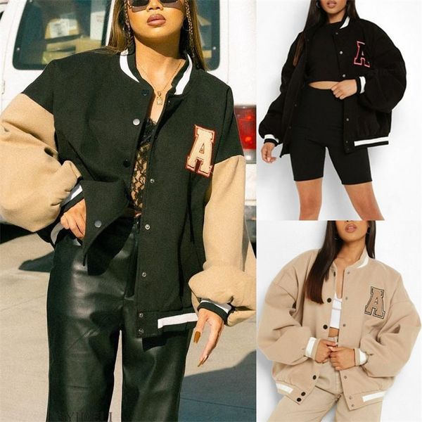 yiciya womens jacket spring printed zipper long sleeve vintage racing jacket sport style woman bombers jacket ropa mujer 220722, Black;brown
yiciya womens jacket spring printed zipper long sleeve vintage racing jacket sport style woman bombers jacket ropa mujer 220722, Black;brown