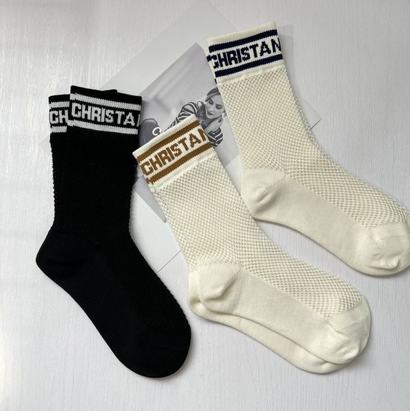 brand classic calf socks fashion hosiery spring summer letter love mesh hollowed hosierys designer middle tube sock rsj6, Black;white
brand classic calf socks fashion hosiery spring summer letter love mesh hollowed hosierys designer middle tube sock rsj6, Black;white