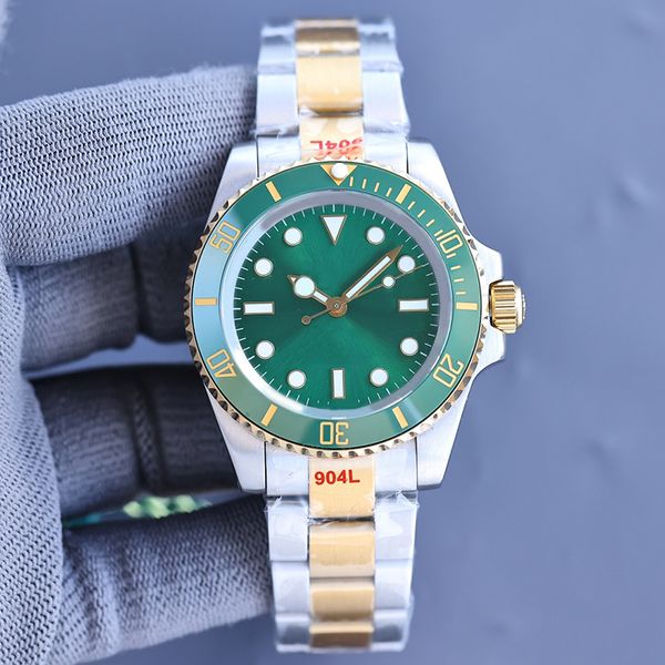 green dial mens watches 40mm automatic mechanical wristwatches 904l stainless steel st9 submarine folding buckle no calendar designer lumino, Slivery;brown
green dial mens watches 40mm automatic mechanical wristwatches 904l stainless steel st9 submarine folding buckle no calendar designer lumino, Slivery;brown