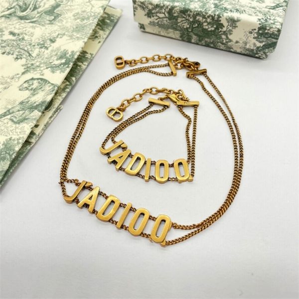 16% off jewelry the new di classic letter double layer necklace female clavicle chain simple brass temperament jewelry, Silver
16% off jewelry the new di classic letter double layer necklace female clavicle chain simple brass temperament jewelry, Silver