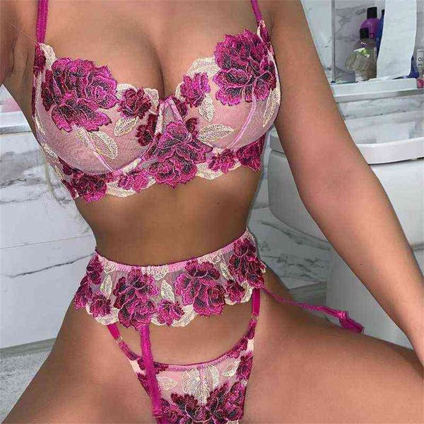nxy set new style embroidered women' garter belt lingerie underwire bra thin mesh see through erotic underwear 0216, Red;black
nxy set new style embroidered women' garter belt lingerie underwire bra thin mesh see through erotic underwear 0216, Red;black