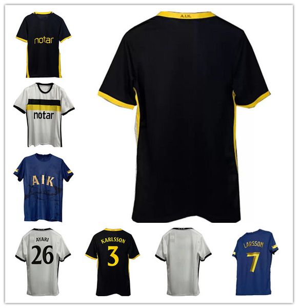22 23 aik royal edition fotboll soccer jerseys 2022 2023 home black golden papagiannopoulos rogic larsson tihi anniversary maillots football, Black;yellow
22 23 aik royal edition fotboll soccer jerseys 2022 2023 home black golden papagiannopoulos rogic larsson tihi anniversary maillots football, Black;yellow