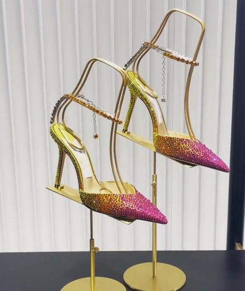 women sandals dress pump lady's wedding bride shoes high heels designer sandal pointed toe thin heeled saeda satin pumps with crystals, Black
women sandals dress pump lady's wedding bride shoes high heels designer sandal pointed toe thin heeled saeda satin pumps with crystals, Black