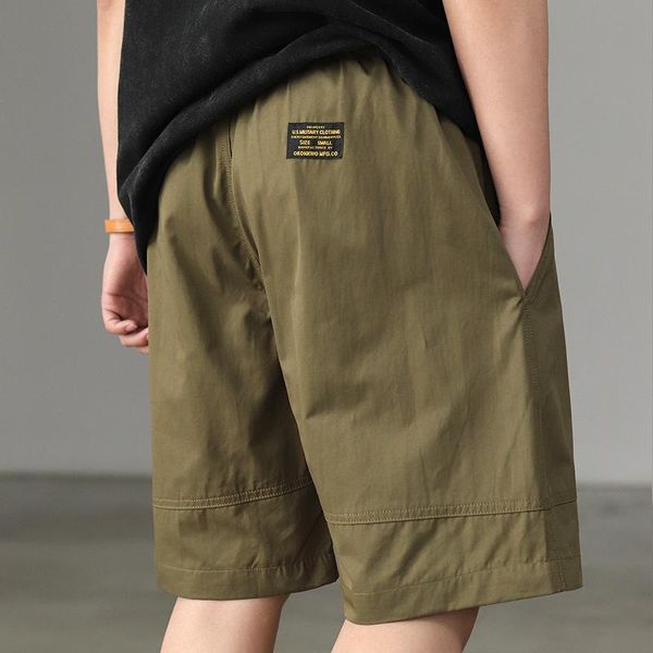 men's shorts summer japanese retro twill camp overalls men's fashion pure cotton washed old outdoor loose casual 5-point pants, White;black
men's shorts summer japanese retro twill camp overalls men's fashion pure cotton washed old outdoor loose casual 5-point pants, White;black