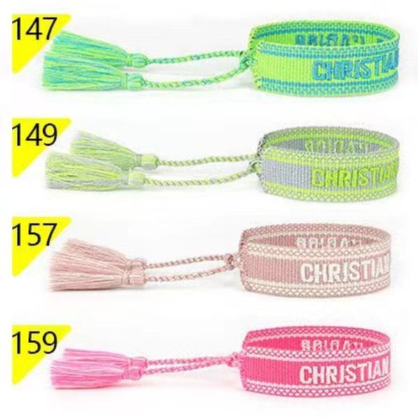 brand classic fashion bangles jewelry men women handmade cotton signture embroidery bracelet designers woven bangle fabrics luxury bracelets, Black
brand classic fashion bangles jewelry men women handmade cotton signture embroidery bracelet designers woven bangle fabrics luxury bracelets, Black
