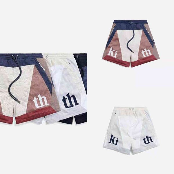kith mesh shorts men women 1:1 patchwork oversize breechcloth breathable drawstring dk569 11, White;black
kith mesh shorts men women 1:1 patchwork oversize breechcloth breathable drawstring dk569 11, White;black