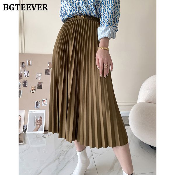 elegant ladies long pleated skirts autumn winter loose elastic high waist women a-line skirts 2021, Black
elegant ladies long pleated skirts autumn winter loose elastic high waist women a-line skirts 2021, Black