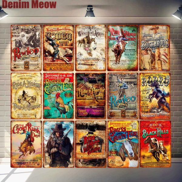 rodeo retro metal tin signs ride horse art poster bar pub cafe wall plates feed cowboy gold rush plaque vintage home decor n304
rodeo retro metal tin signs ride horse art poster bar pub cafe wall plates feed cowboy gold rush plaque vintage home decor n304