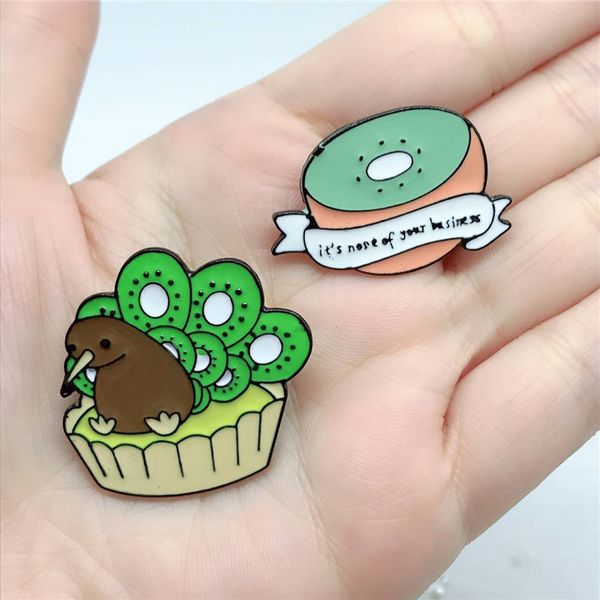 cartoon kiwi metal enamel brooches for women little peacock cake pins brooch party fruit letter badge cute fashion creative small jewelry gi, Gray
cartoon kiwi metal enamel brooches for women little peacock cake pins brooch party fruit letter badge cute fashion creative small jewelry gi, Gray