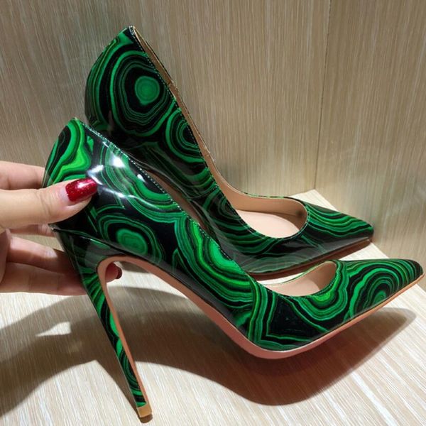 fashion-women pumps green black malachite patent high heels shoes boots shiny leather
fashion-women pumps green black malachite patent high heels shoes boots shiny leather
