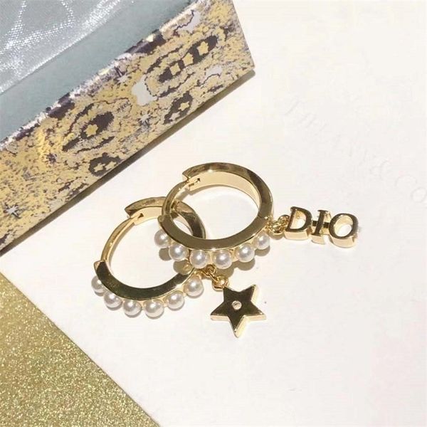 70% off jewelry sales new 925 silver needle pearl five pointed star letter earrings female high version earrings, Golden
70% off jewelry sales new 925 silver needle pearl five pointed star letter earrings female high version earrings, Golden
