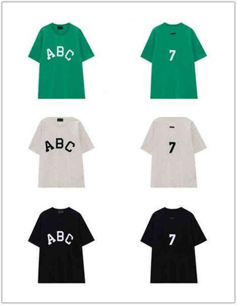 fear essential season seven 7 abc flocking cotton casual short sleeve t shirts teenagers men's women's lovers' wear round nec, White;black
fear essential season seven 7 abc flocking cotton casual short sleeve t shirts teenagers men's women's lovers' wear round nec, White;black