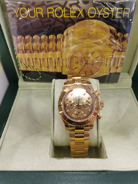 with original box stainless steel sapphire 116509 men's watch 40mm steel ring gold dial automatic mens watches no chronograph 2022, Slivery;brown
with original box stainless steel sapphire 116509 men's watch 40mm steel ring gold dial automatic mens watches no chronograph 2022, Slivery;brown