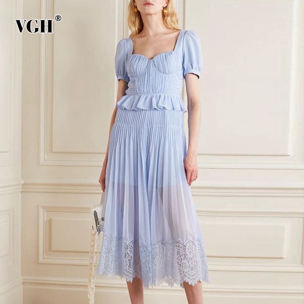 elegant blue summer dress for women square collar short sleeve high waist chiffon dresses female fashion clothing 210507, Black;gray
elegant blue summer dress for women square collar short sleeve high waist chiffon dresses female fashion clothing 210507, Black;gray
