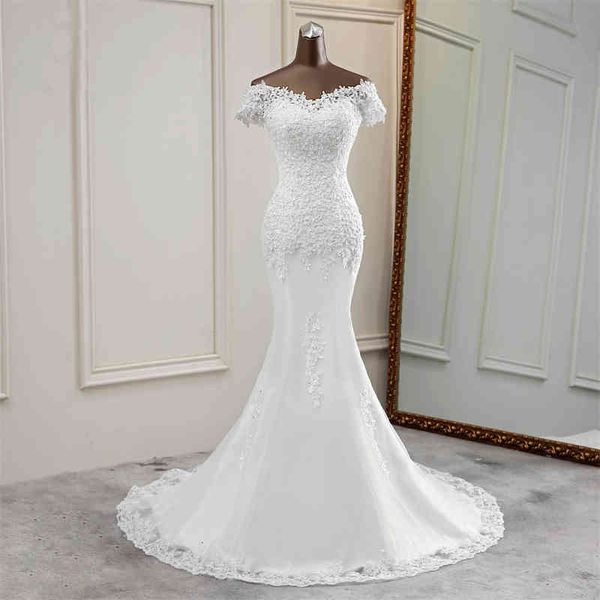 ball gown wedding dresses bra bride slim wedding dress fishtail small tail perspective backless lace dress, White
ball gown wedding dresses bra bride slim wedding dress fishtail small tail perspective backless lace dress, White
