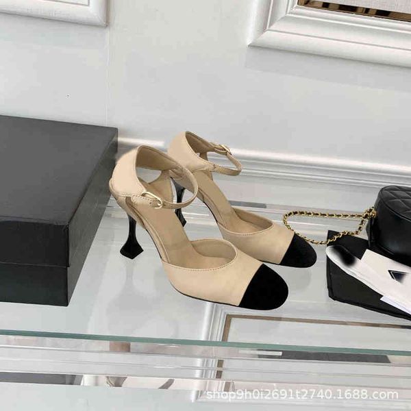 sandals spring and summer women's shoes fashion high heel shallow mouth thick fairy style baotou one-sided belt sandals 8a, Black
sandals spring and summer women's shoes fashion high heel shallow mouth thick fairy style baotou one-sided belt sandals 8a, Black