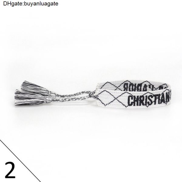 luxury brand braided bracelet adjustable woven friendship bangle for womens mens designer letter embroidery rope bracelets jewelry gift code, Golden;silver
luxury brand braided bracelet adjustable woven friendship bangle for womens mens designer letter embroidery rope bracelets jewelry gift code, Golden;silver