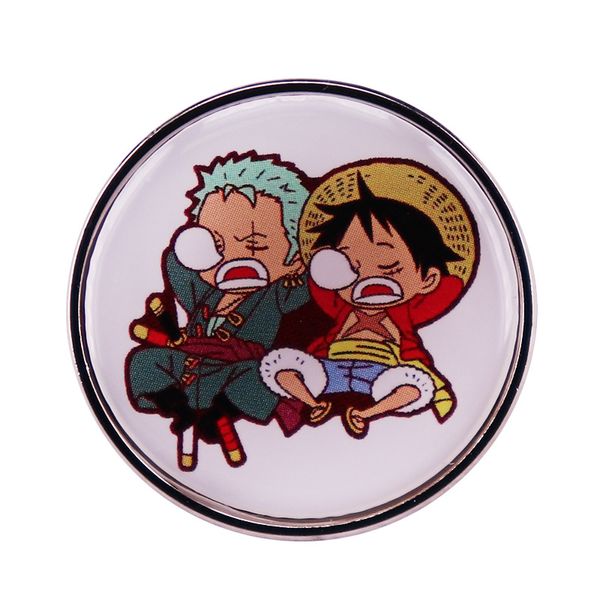 one x piece luffy zoro sleeping enamel pin badge classic anime funny scene brooch, Blue
one x piece luffy zoro sleeping enamel pin badge classic anime funny scene brooch, Blue