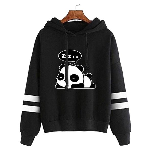 women's hoodies & sweatshirts trending women teenagers casual printed panda long sleeve cute pullover autumn winter fleece jackets c5t, Black
women's hoodies & sweatshirts trending women teenagers casual printed panda long sleeve cute pullover autumn winter fleece jackets c5t, Black
