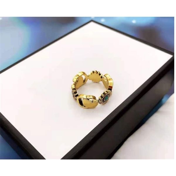 the new 70% off gujia ring bronze double flower turquoise ring for couples, Silver
the new 70% off gujia ring bronze double flower turquoise ring for couples, Silver