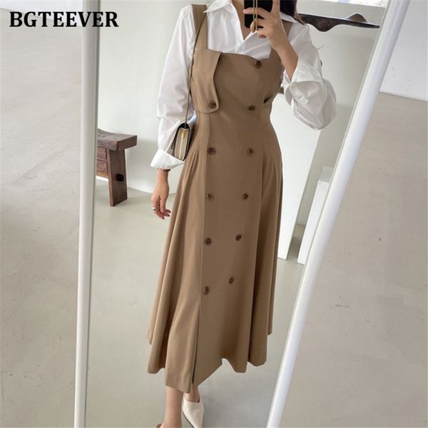 vintage double breasted a-line women dress 2021 summer spaghetti strap ladies vestidos casual sleeveless female dress, Black;gray
vintage double breasted a-line women dress 2021 summer spaghetti strap ladies vestidos casual sleeveless female dress, Black;gray