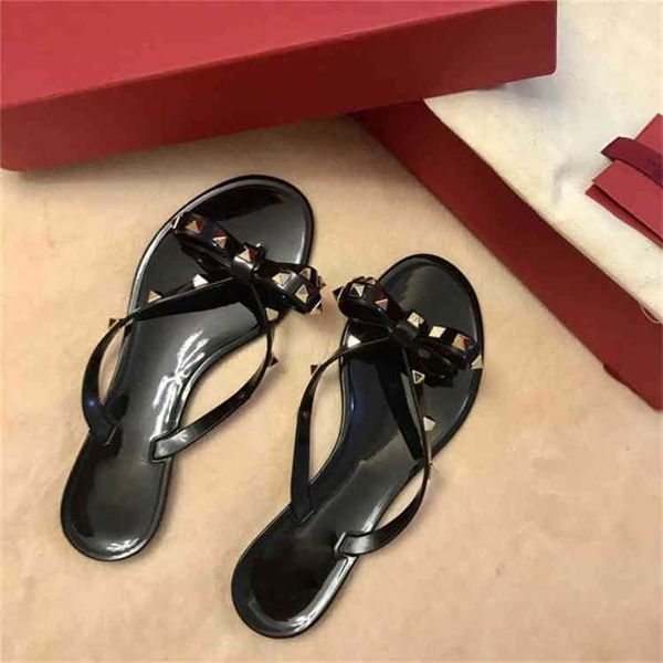 spring summer women slippers out flat bottom rivet bow clip toe flip flops simple seaside shoes, Black
spring summer women slippers out flat bottom rivet bow clip toe flip flops simple seaside shoes, Black