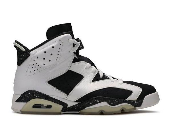 2022 new 6 men oreo basketball shoes 6s black white man sports seakers with original box, Red;white
2022 new 6 men oreo basketball shoes 6s black white man sports seakers with original box, Red;white