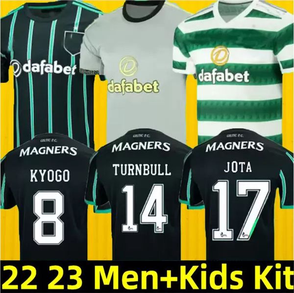 22 23 celtic soccer jersey home away kyogo edouard 2022 2023 elyounoussi turnbull ajeti christie mcgregor griffiths forrest men kids kit uni, Black;yellow
22 23 celtic soccer jersey home away kyogo edouard 2022 2023 elyounoussi turnbull ajeti christie mcgregor griffiths forrest men kids kit uni, Black;yellow