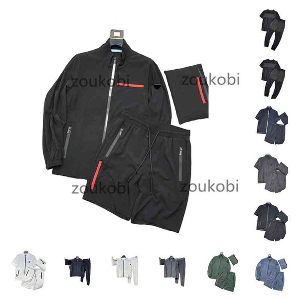 luxury designer prad mens tracksuits skin clothes shorts suit budge fashion triangle micro-stretch fabric with storage clutch, Gray
luxury designer prad mens tracksuits skin clothes shorts suit budge fashion triangle micro-stretch fabric with storage clutch, Gray