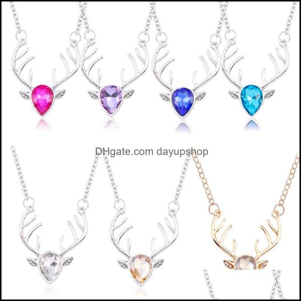 pendant necklaces pendants jewelry trendy crystal elk deer necklace women antlers mixed color animal je dhri5, Silver
pendant necklaces pendants jewelry trendy crystal elk deer necklace women antlers mixed color animal je dhri5, Silver